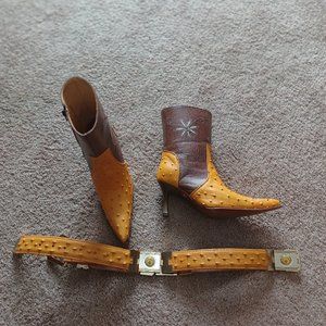 El Canelo Collections Women's Boots and matching belts